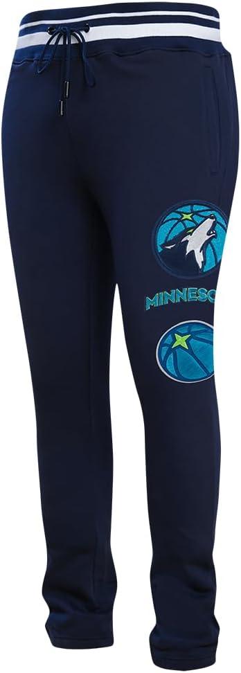 imagePro Standard NBA Mens Mens NBA Retro Classics Brushed Back French Terry SweatpantMidnight Navy