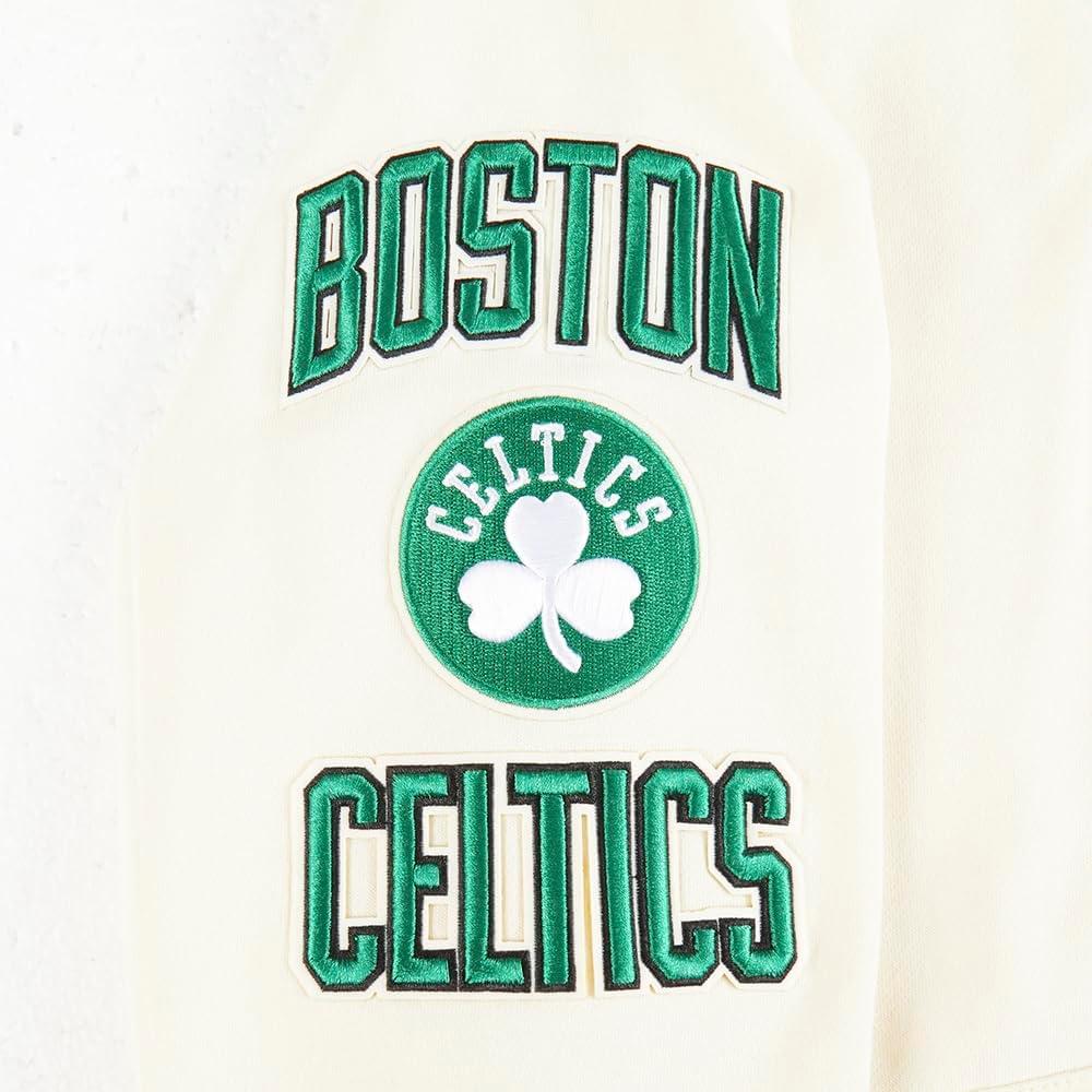 imagePro Standard NBA boys Big Boys Nba Retro Classics Fleece Pull Over HoodieEggshell Kelly Green