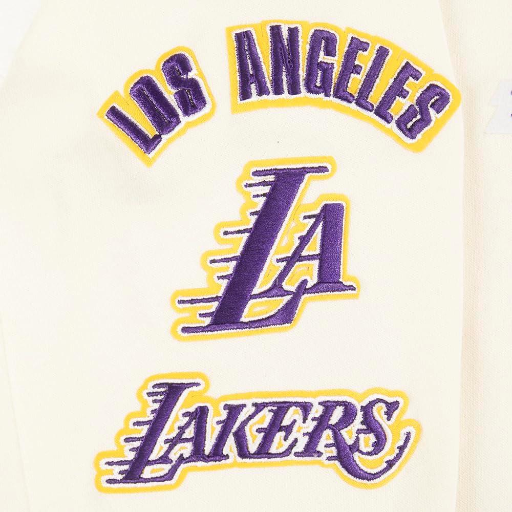 imagePro Standard NBA boys Big Boys Nba Retro Classics Fleece Pull Over HoodieEggshell Purple