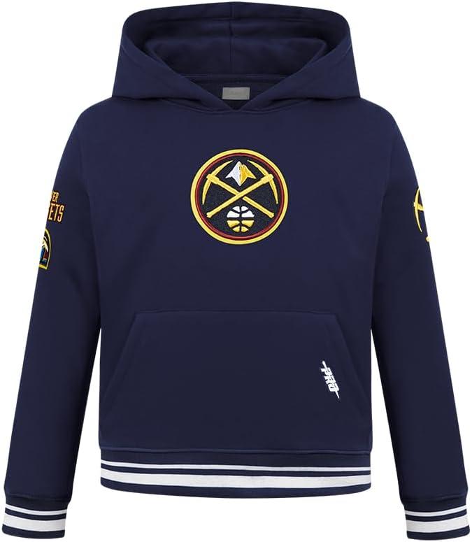 imagePro Standard NBA boys Big Boys Nba Retro Classics Fleece Pull Over HoodieMidnight Navy