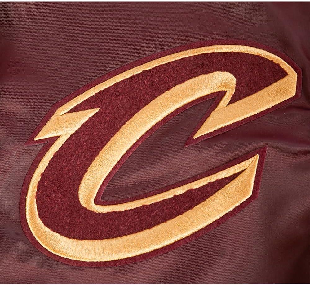 imagePro Standard Womens NBA Old English Satin JacketWine