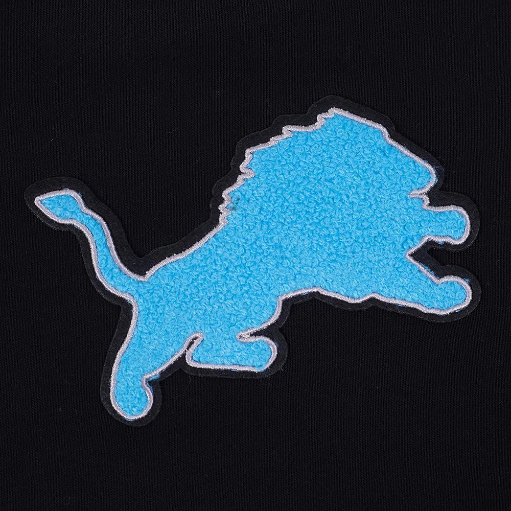 imagePro Standard Womens NFL Retro Classics Brushed Back French Terry Cropped Pullover HoodieBlack