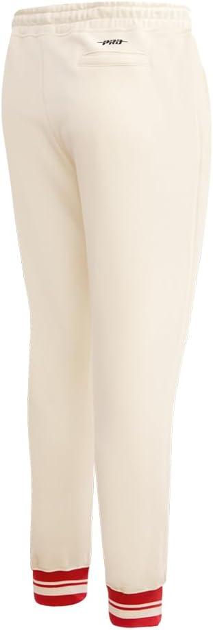 imagePro Standard Womens NFL Retro Classics SweatpantEggshell Red