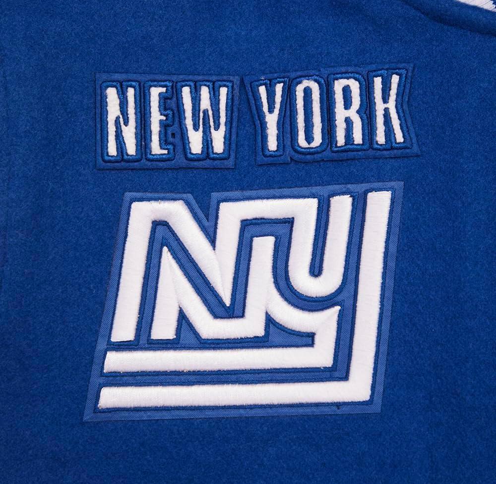 imagePro Standard Womens NFL Retro Classics Varsity JacketDodger BlueWhite