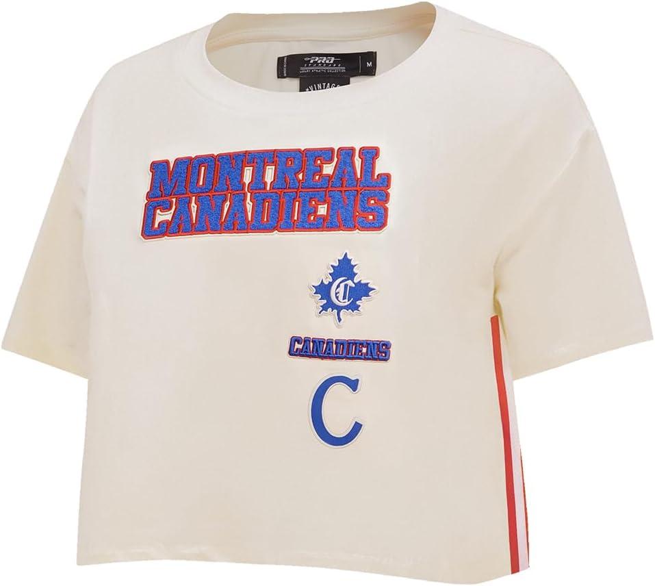 imageWomens NHL Retro Classics Cotton Short Sleeve Boxy TeeEggshell