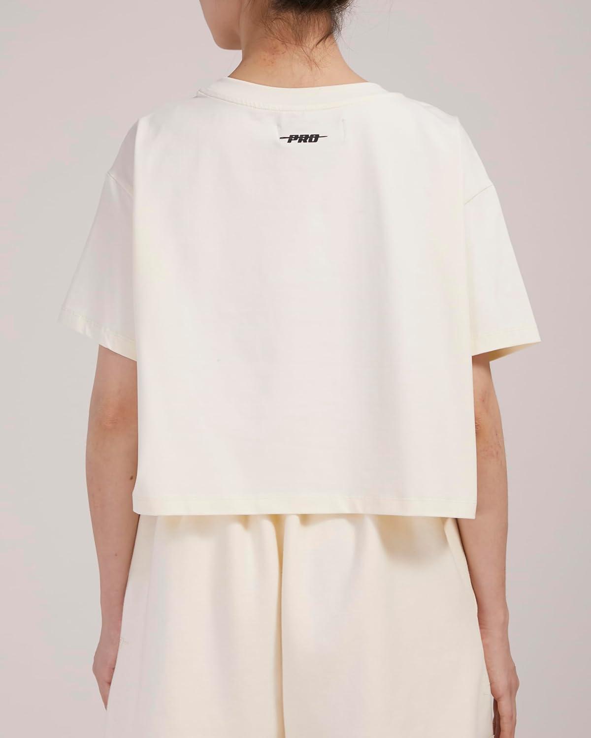 imageWomens NHL Retro Classics Cotton Short Sleeve Boxy TeeEggshell