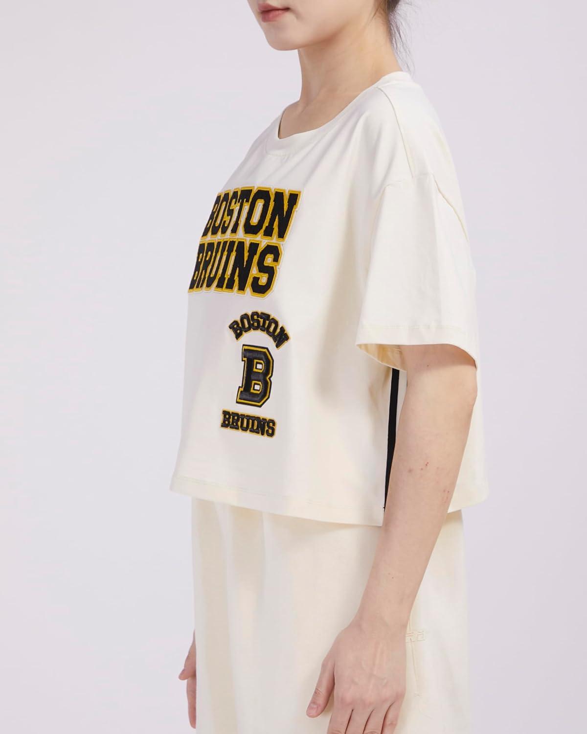 imageWomens NHL Retro Classics Cotton Short Sleeve Boxy TeeEggshell