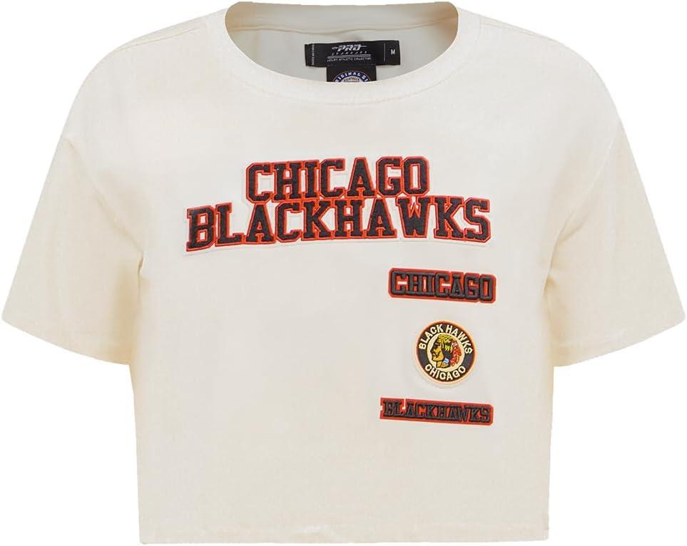 imageWomens NHL Retro Classics Cotton Short Sleeve Boxy TeeEggshell