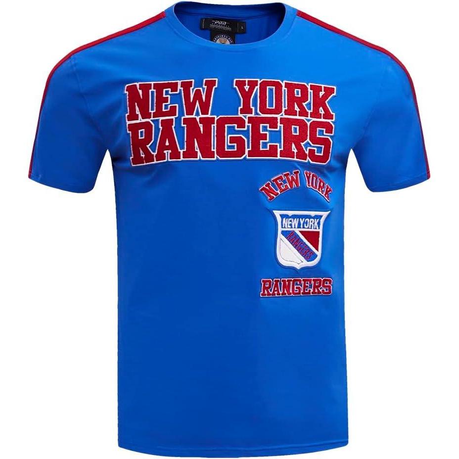 imageMens NHL Retro Classics Cotton Taping TeeRoyal BlueRed