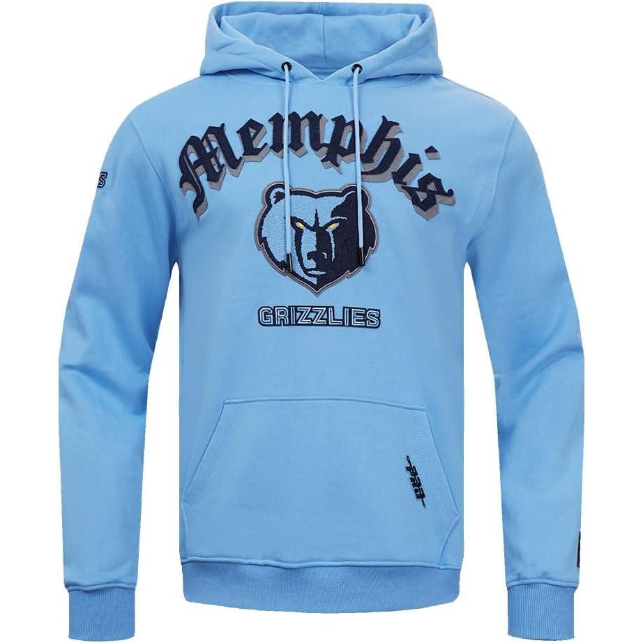 imagePro Standard Mens NBA Old English Pull Over HoodieUniversity Blue