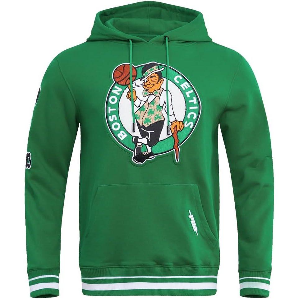 imagePro Standard Mens NBA Retro Classics Pull Over HoodieKelly Green