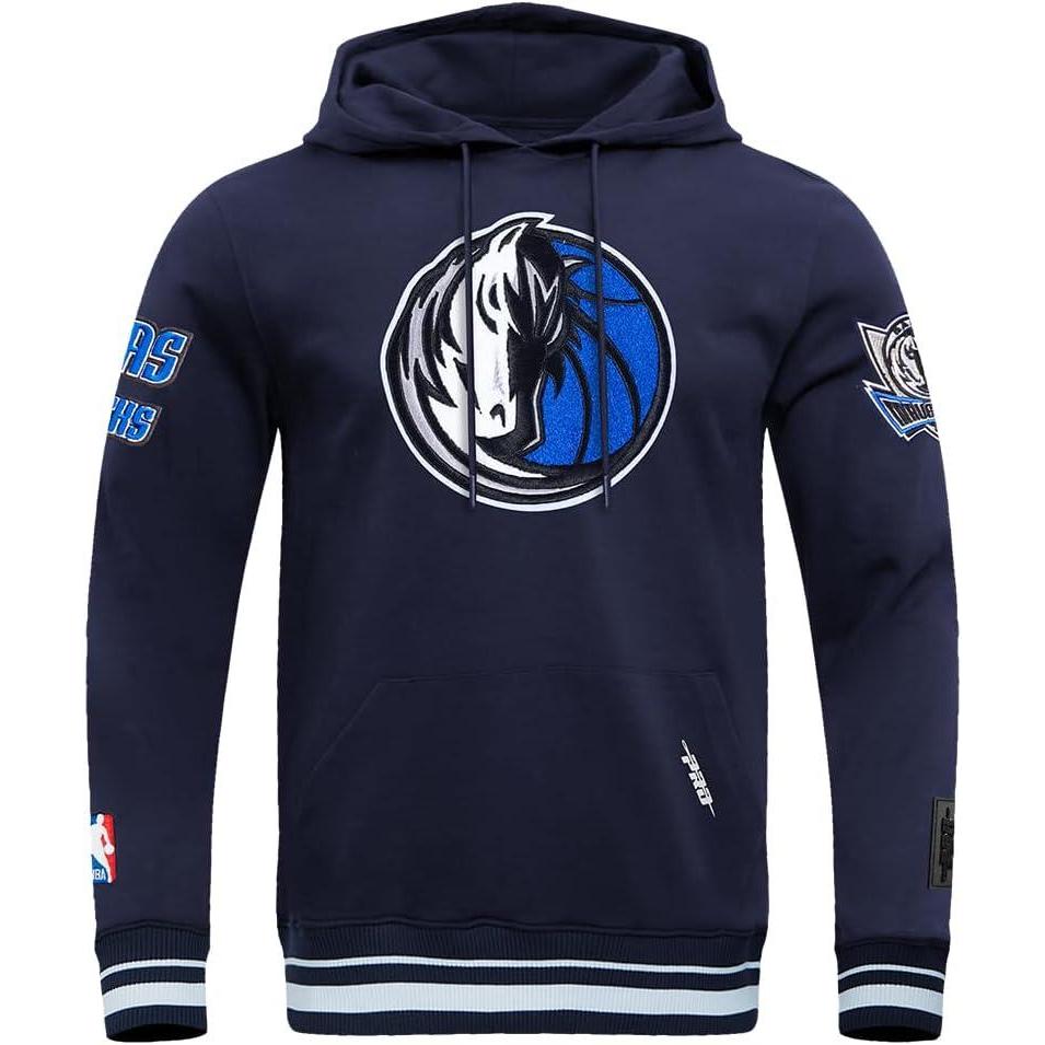 imagePro Standard Mens NBA Retro Classics Pull Over HoodieMidnight Navy