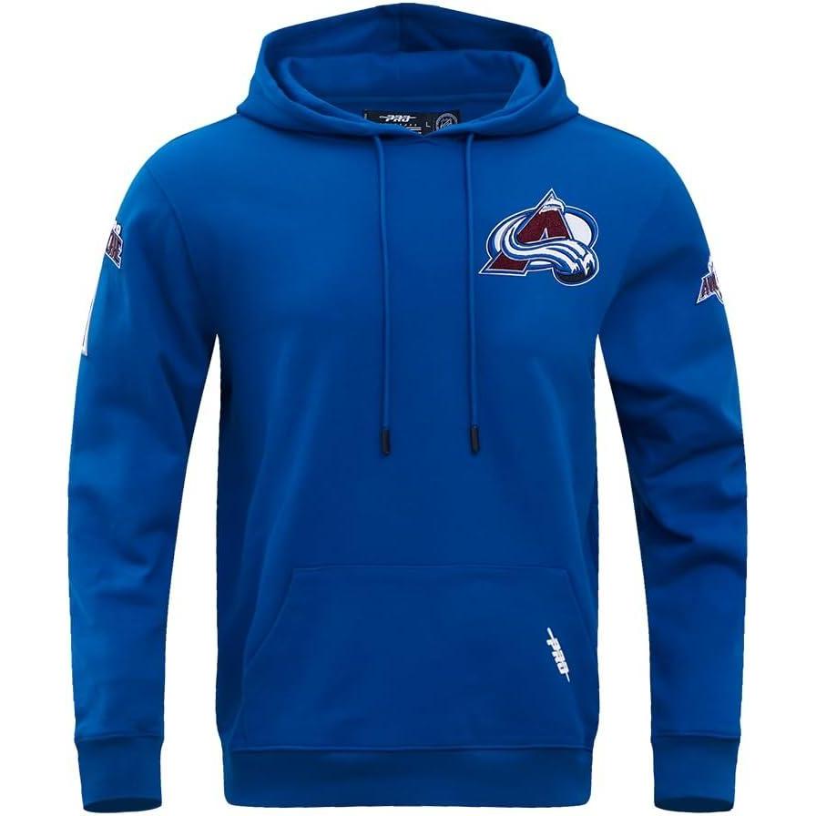 imagePro Standard Mens NHL Classic Chenille Pull Over HoodieDodger Blue
