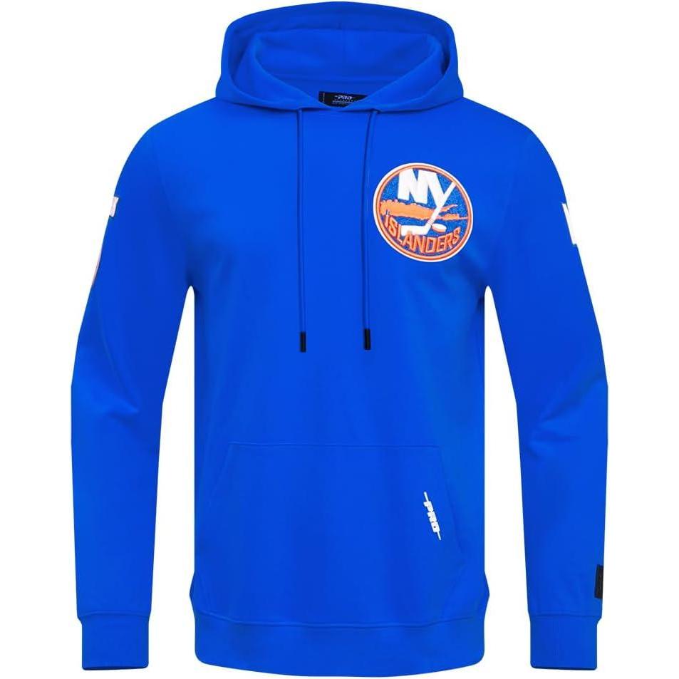 imagePro Standard Mens NHL Classic Chenille Pull Over HoodieRoyal Blue