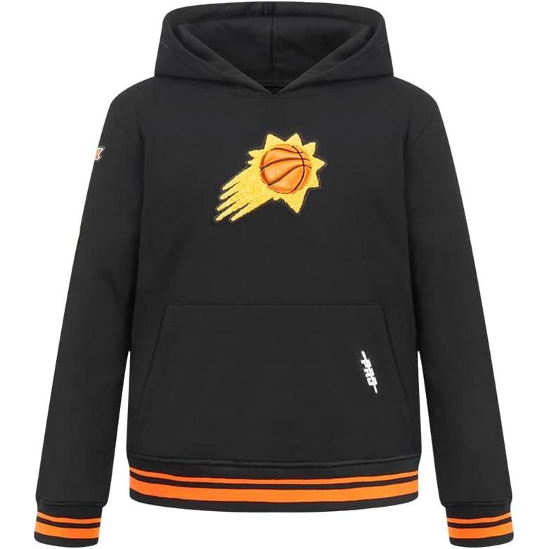 imagePro Standard NBA boys Big Boys Nba Retro Classics Fleece Pull Over HoodieBlackOrange