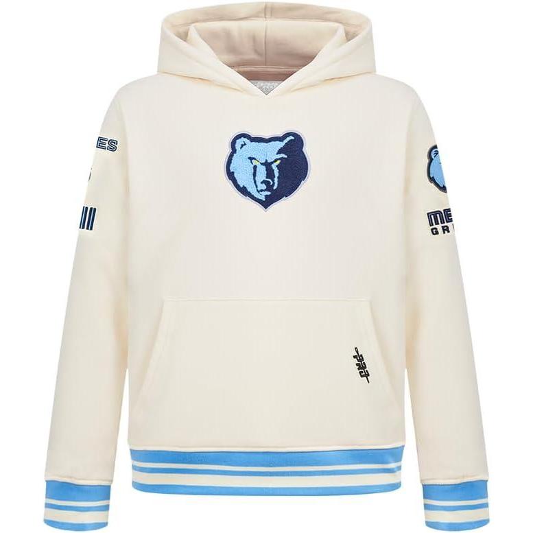 imagePro Standard NBA boys Big Boys Nba Retro Classics Fleece Pull Over HoodieEggshell University Blue