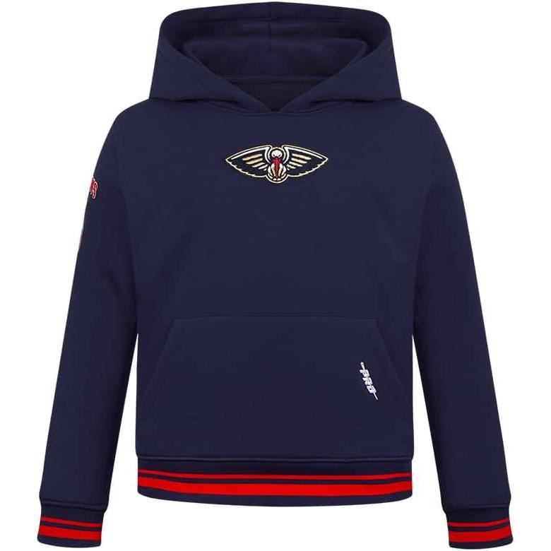 imagePro Standard NBA boys Big Boys Nba Retro Classics Fleece Pull Over HoodieMidnight NavyRedMidnight Navy