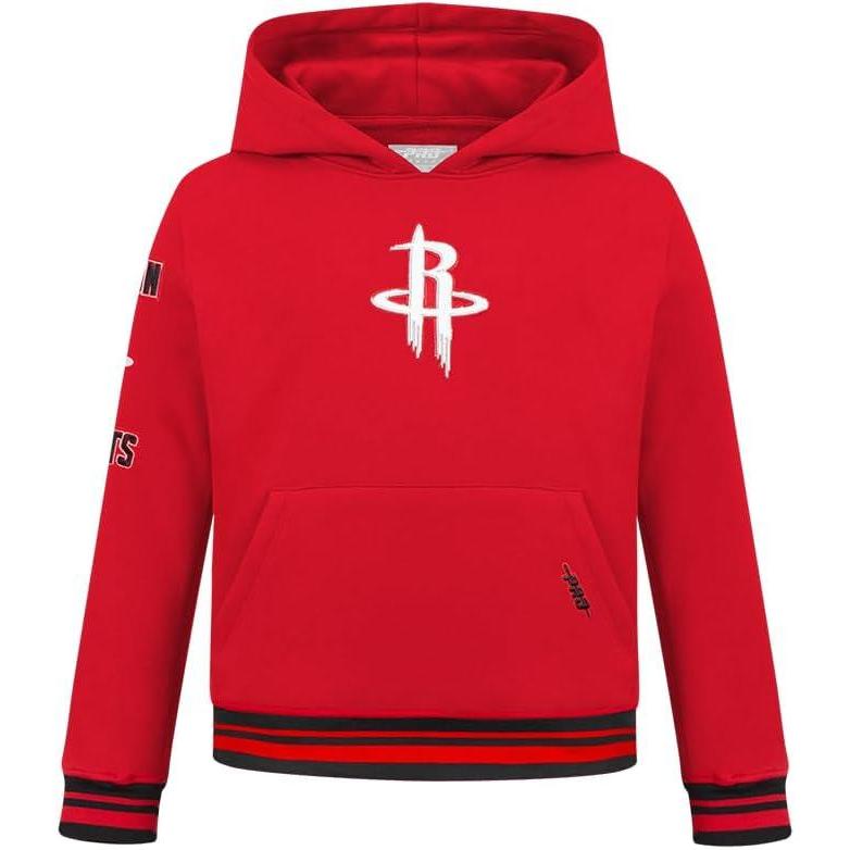 imagePro Standard NBA boys Big Boys Nba Retro Classics Fleece Pull Over HoodieRedBlack