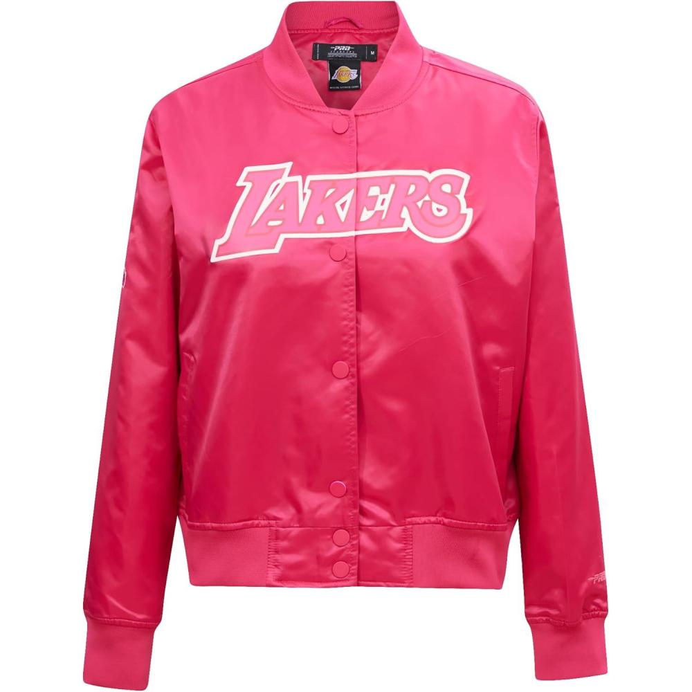 imagePro Standard Womens NBA Retro Classics Varsity JacketEggshell Midnight Navy