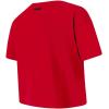 Big Girls NBA Retro Classics Cotton Short Sleeve Boxy Tee(Red)