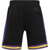 Mens NBA Retro Classics Athletic Short(Black/Purple/Yellow)