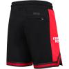 Mens NBA Retro Classics Athletic Short(Black/Red)