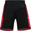 Mens NBA Retro Classics Athletic Short(Black/Red)