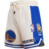 Mens NBA Retro Classics Athletic Short(Eggshell/Royal Blue)