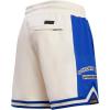 Mens NBA Retro Classics Athletic Short(Eggshell/Royal Blue)
