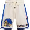 Mens NBA Retro Classics Athletic Short(Eggshell/Royal Blue)