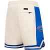 Mens NBA Retro Classics Athletic Short(Eggshell/Royal Blue)