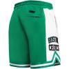 Mens NBA Retro Classics Athletic Short(Kelly Green)
