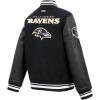 Pro Standard Big Boys NFL Retro Classics Varsity Jacket(Black)