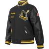 Pro Standard Big Boys NFL Retro Classics Varsity Jacket(Black/Yellow)