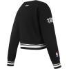 Pro Standard Big Girls NBA Retro Classics Fleece Crewneck Sweatshirt(Black)