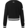 Pro Standard Big Girls NBA Retro Classics Fleece Crewneck Sweatshirt(Black)
