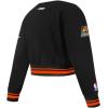 Pro Standard Big Girls NBA Retro Classics Fleece Crewneck Sweatshirt(Black/Orange)