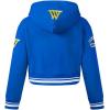 Pro Standard Big Girls NBA Retro Classics Fleece Crewneck Sweatshirt(Royal Blue)