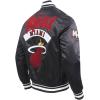 Pro Standard Mens NBA Best Of Satin Jacket(Black)