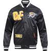 Pro Standard Mens NBA Best Of Satin Jacket(Black)