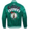 Pro Standard Mens NBA Best Of Satin Jacket(Kelly Green)