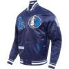Pro Standard Mens NBA Best Of Satin Jacket(Midnight Navy)