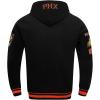 Pro Standard Mens NBA Retro Classics Pull Over Hoodie(Black/Orange)