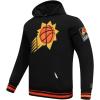 Pro Standard Mens NBA Retro Classics Pull Over Hoodie(Black/Orange)