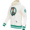 Pro Standard Mens NBA Retro Classics Pull Over Hoodie(Eggshell/ Kelly Green)