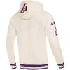 Pro Standard Mens NBA Retro Classics Pull Over Hoodie(Eggshell/ Purple)