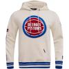 Pro Standard Mens NBA Retro Classics Pull Over Hoodie(Eggshell/Royal Blue)
