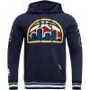 Pro Standard Mens NBA Retro Classics Pull Over Hoodie(Midnight Navy)
