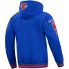 Pro Standard Mens NBA Retro Classics Pull Over Hoodie(Royal Blue/Orange)