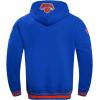 Pro Standard Mens NBA Retro Classics Pull Over Hoodie(Royal Blue/Orange)